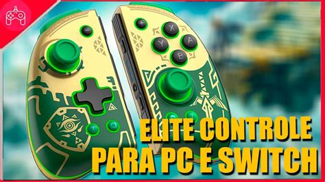 ANALISE CONTROLE IINE ELITE PLUS ZELDA TEARS OF THE KINGDOM EDITION O