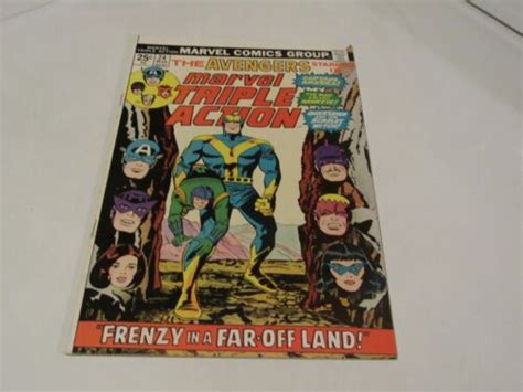 Marvel Triple Action Avengers Ebay