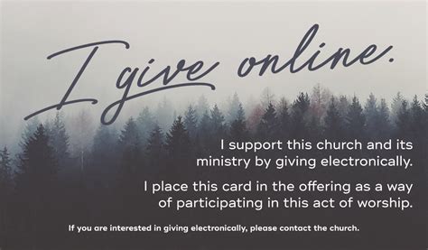 Free Online Giving Offering Cards - Defining Grace