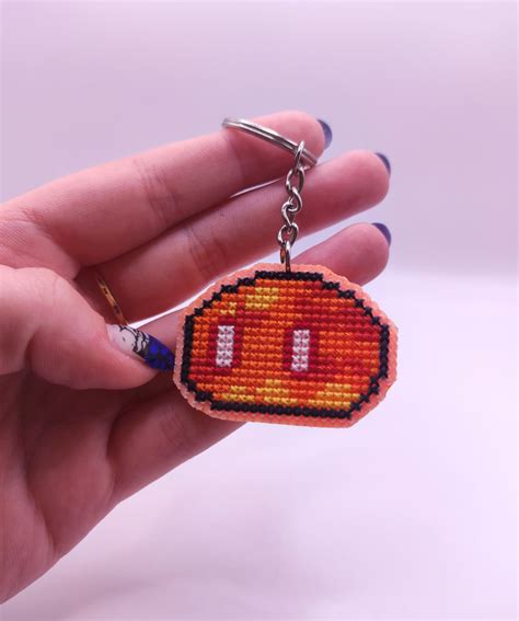 Брелок Геншин Импакт Genshin Impact пиро слайм - купить с доставкой по ...