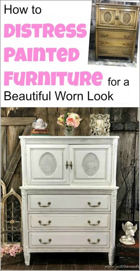 How To Give Furniture A Distressed Look With Paint - Furniture Walls