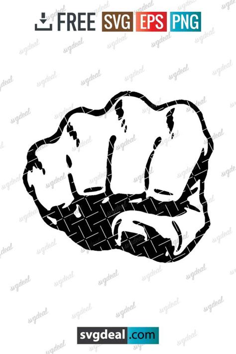 Hulk Fist Svg Free Svg Files