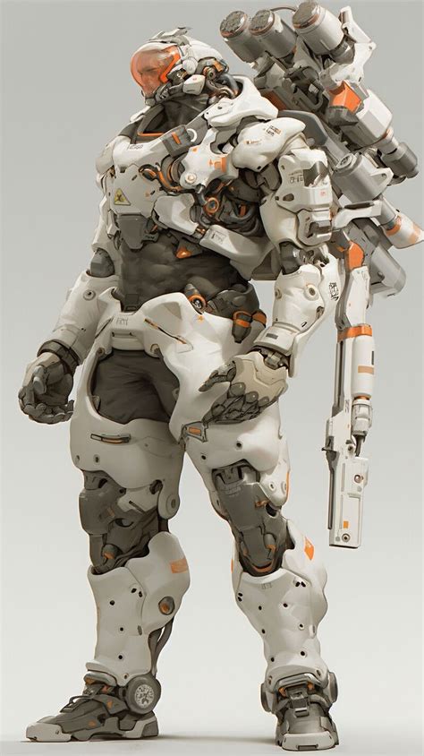 Metal Gear Solid 2088 Part 1 Eric Bellefeuille Robot Concept Art