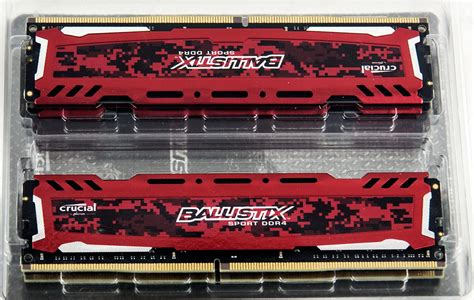 Crucial Ballistix Sport Lt Red Gb Kit