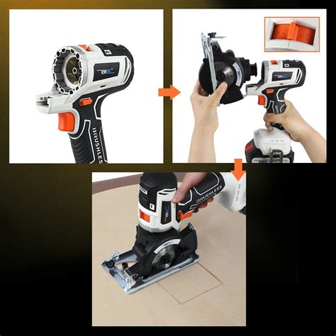 Newone V V Max Brushless Lithium Ion Cordless In Tool Combo Kit