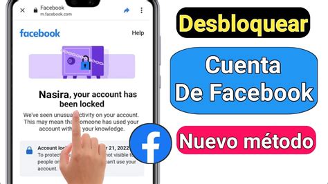 Cuenta de Facebook bloqueada Cómo desbloquear 2023 Arreglar Tu