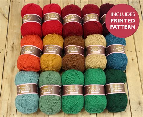 Attic Yuletide Blanket Stylecraft Yarn Pack Wool Warehouse