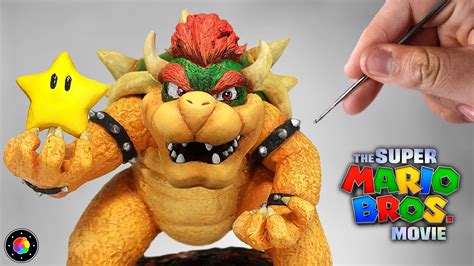 How To Make BOWSER On Clay Super Mario Bros The Movie PlastiVerse