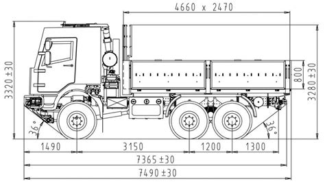 6x6 Cargo truck/troop carrier, armoured cab - Brno Defence Group