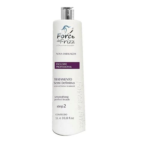 Kit Force De Frizz Escova Progressiva Semi Definitiva M Scara Botox