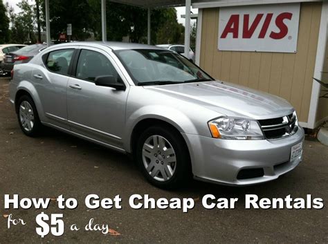 How to Get Cheap Car Rentals for $5 a day