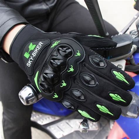 Gants Moto Homologu Homme Femme Scooter Plein Doigt Anti Glissant Anti