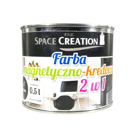 Farba Magnetyczno Kredowa Czarna Space Creation