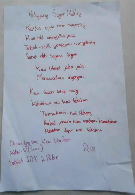 Puisi Tentang Sayuran 55 Koleksi Gambar