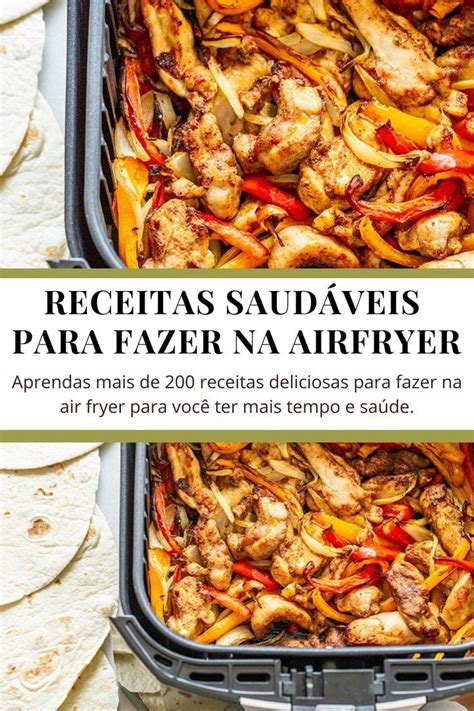 Receitas saudáveis para fazer na airfryer ebook mais de 200