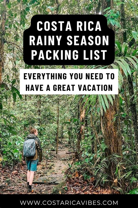 The Ultimate Costa Rica Rainy Season Packing List Artofit