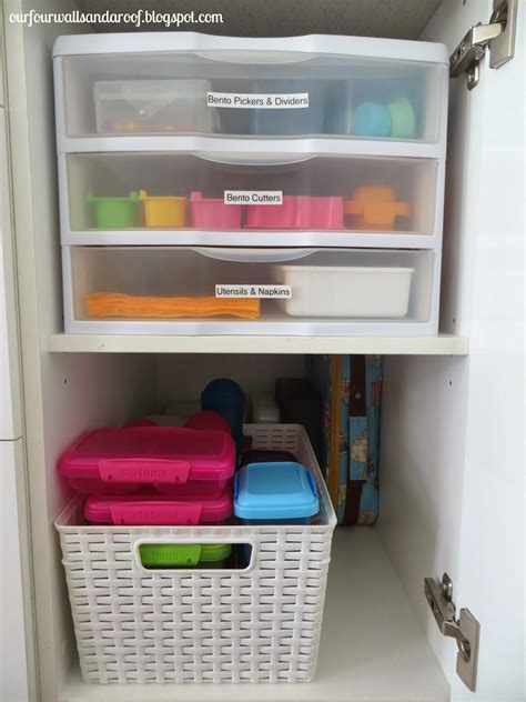 OUR FOUR WALLS AND A ROOF: LUNCH BOX ORGANISATION