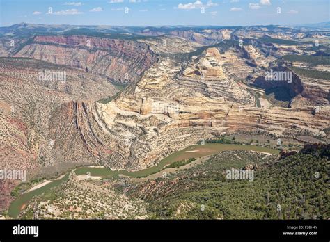 A View Of Echo Park In Dinosaur National Park Utah Stock Photo Alamy