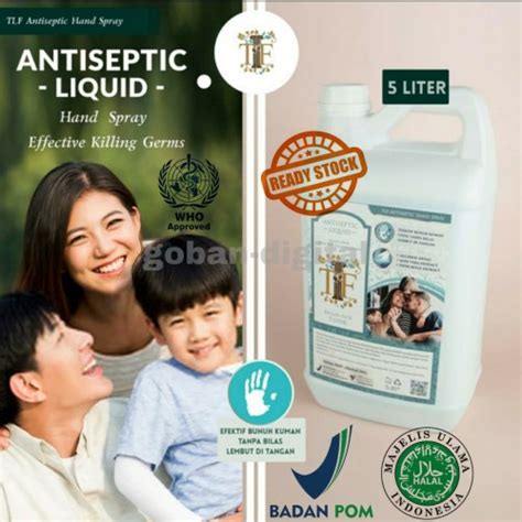 Jual Hand Sanitizer 5 Liter Cair TLF BPOM Cair Liquid Kota Surakarta