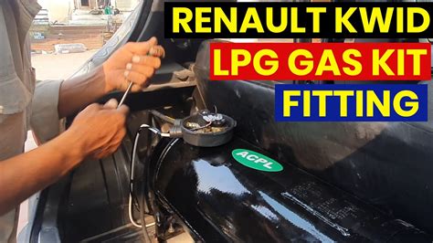 Renault Kwid Lpg Sequential Gas Kit Fitting Youtube