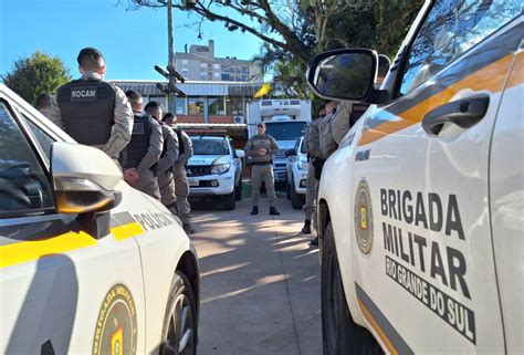 Brigada Militar de São Leopoldo prende sete pessoas durante operação