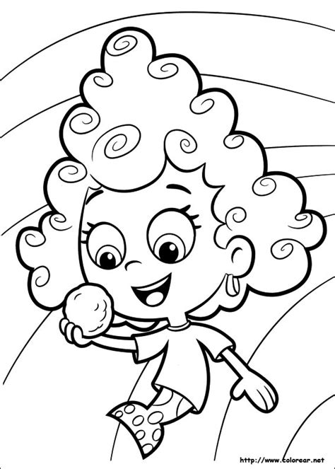 Dibujos Para Colorear De Bubble Guppies