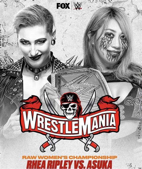 Wrestlemania 37 Rhea Ripley Def Asuka To Capture Raw Woman Champion