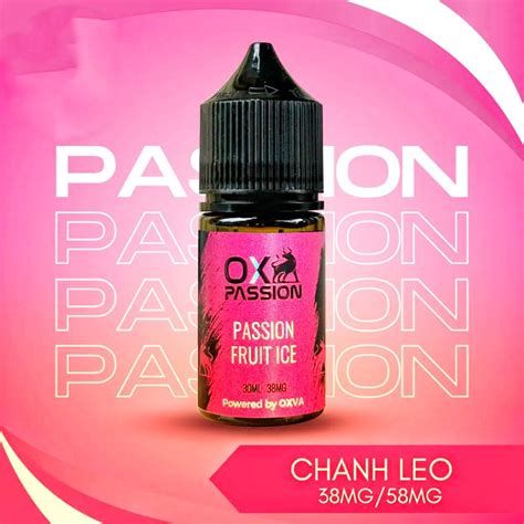 Ox Passion Chanh D Y Ml Tinh D U Salt Nic Oxva Ni Passion Fr