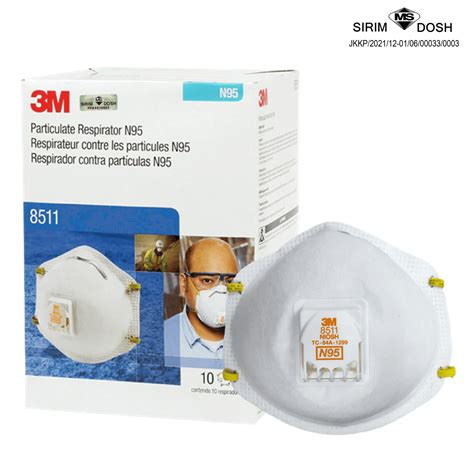 M Comfort Plus Particulate Respirators N