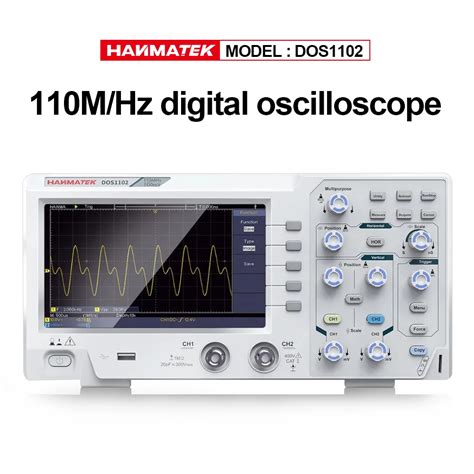 Osciloscopio Digital DOS1102 De 110M Osciloscopio De Muestreo Simult