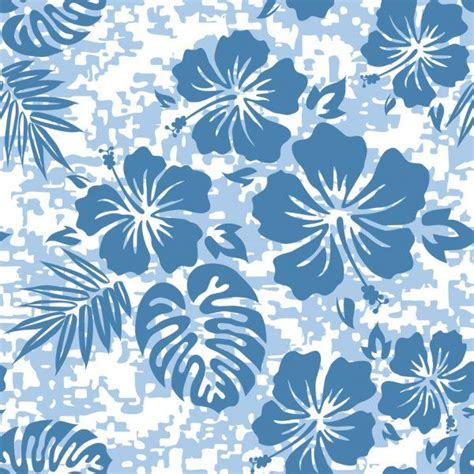 Aloha Hawaiian Shirt Pattern — Stock Illustration Vector Patterns