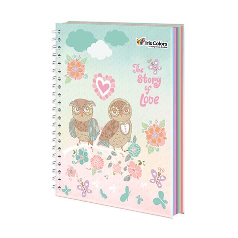 Cuaderno Cuadriculado Iris Color Tienda Djheal