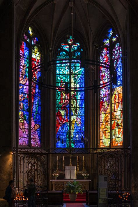 Kathedrale Saint Étienne Stephansdom Metz Seitenkapell Flickr