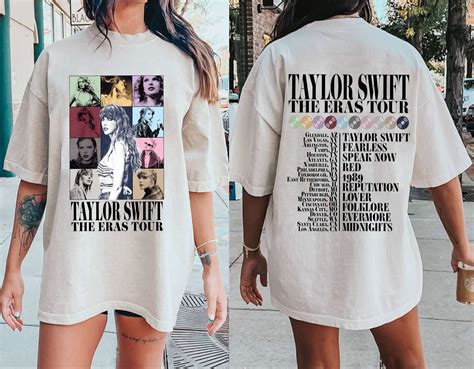 Ts The Eras Tour T Shirt The Eras Tour Shirt Eras Tour 2023 Shirt