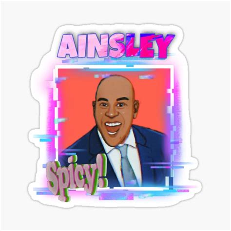 Birthday Gift Ainsley Harriott Spicy Gift Music Fans Sticker By