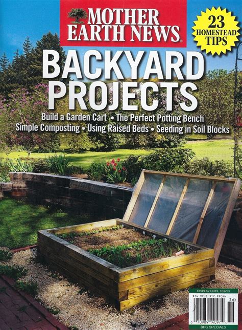 Mother Earth News Magazine Special Backyard Projects 2023 - Etsy