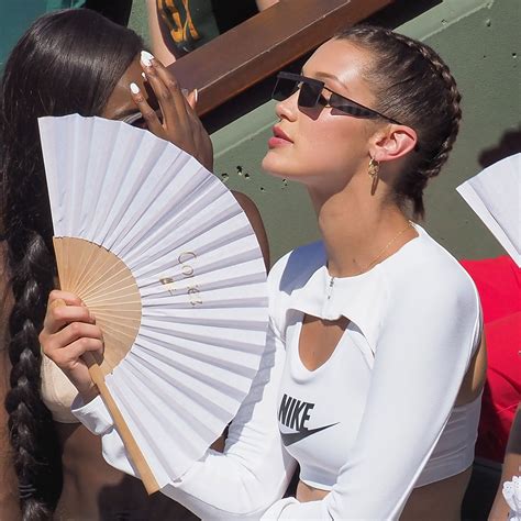 Bella Hadid's Slick Braids at the 2017 French Open Are a Summer Win | Vogue