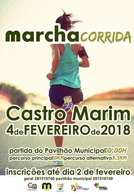 Castro Marim Convida A Participar Na Marcha Corrida 2018 Postal Do