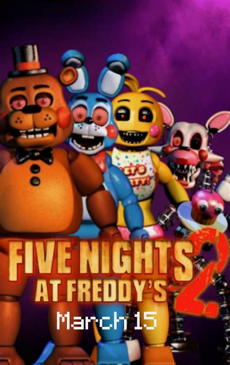 Fnaf 2 Movie Poster Updated By Nwrjames5 On Deviantart