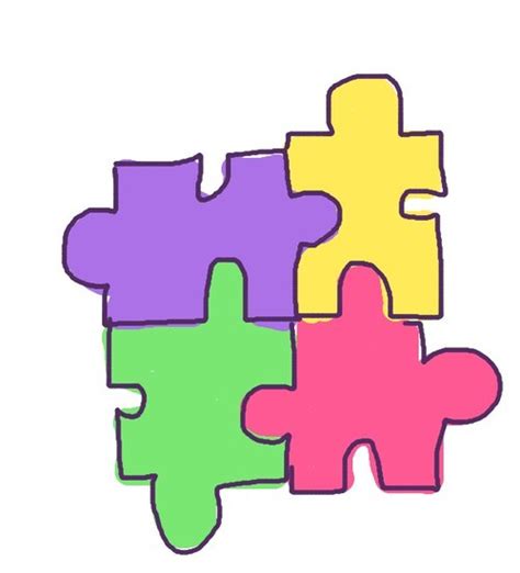 Jigsaw Puzzle Drawing At Getdrawings Free Download