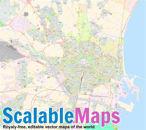 ScalableMaps: vector maps of Valencia