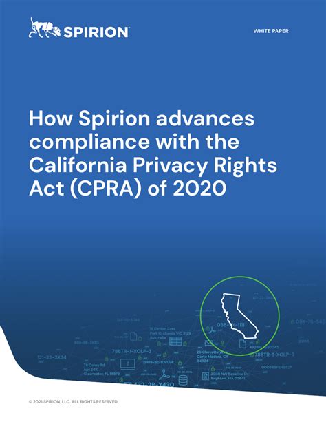 How Spirion Advances Compliance With The California Privacy Rights Act