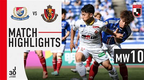 The Reigning Champions Held To Draw Yokohama FMarinos 1 1 Nagoya