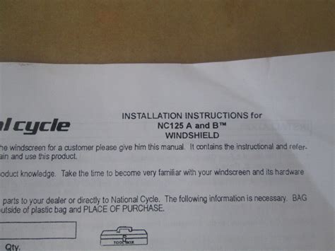 National Cycle Dakota 3 0 Short Low Mount Windshield NC125A EBay