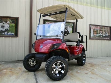 Custom Yamaha Drive2 Quietech Efi Gas Custom Golf Cart 4p Warranty For Sale From United States