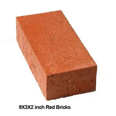 9x3x2 Inch Red Clay Bricks 9 In X 3 In X 2 In At ₹ 8 In Varanasi Id