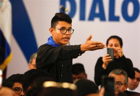 Lesther Alemán el joven que confrontó a Daniel Ortega en Nicaragua y