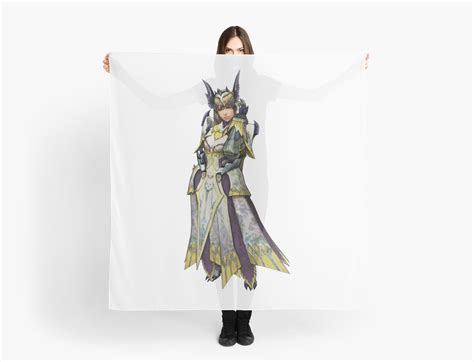 "Shagaru Magala armor" Scarf by RatWithHat | Redbubble