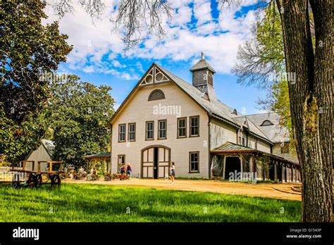 The Belle Meade Plantation On The Outskirts Of Nashville In Tennessee