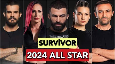 İŞTE SURVİVOR 2024 ALL STAR KADROSU YouTube